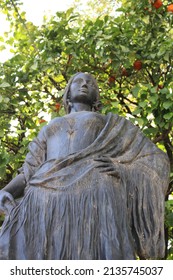 Sevilla, Spain; 02 05 2022: Monument To Carmen La Cigarrera (1973)