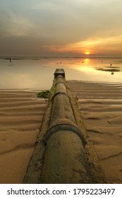 Sewage Pipe To The Sea