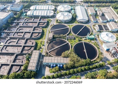 Sewage Treatment Plant In City