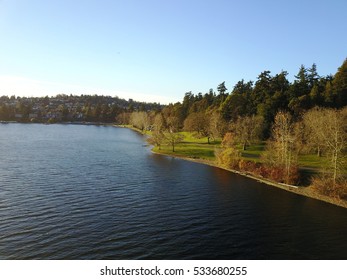Seward Park Seattle Washington Lakeside