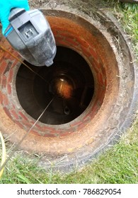 Sewer Camera In Manhole