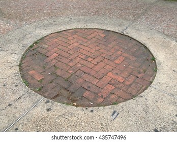 Sewer Hatch On The Main Road