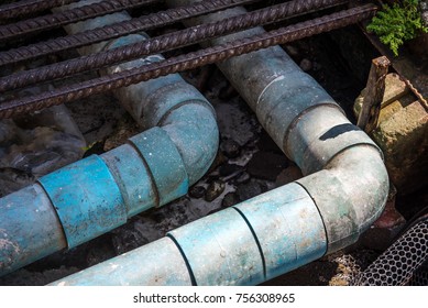 Sewer Lines System Of Buildings