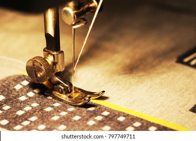 Sewing machine, close-up, object hobby and work - Shutterstock ID 797749711