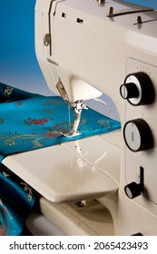 Sewing Machine - A Machine Used To Sew Fabric And Materials Together With Thread. Sewing Machines Were Invented During The First Industrial Revolution To Decrease The Amount Of Manual Sewing Work.