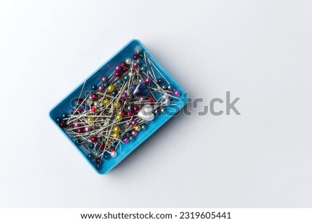 Sewing Pins With Miscellaneous Items