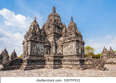Sewu is a Buddhist temple complex near Prambanan Temple, Central Java in Indonesia - Shutterstock ID 539797912