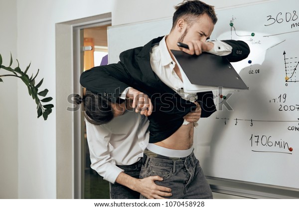 Sex Abuse Work Male Boss Senior Stock Photo Edit Now 1070458928