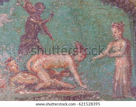 erotic frescos of pompeii Erotic frescos of pompeii