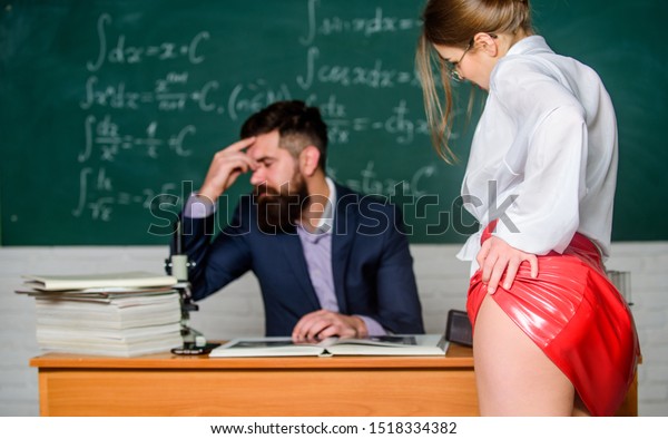 Seduction sexy strip School teacher