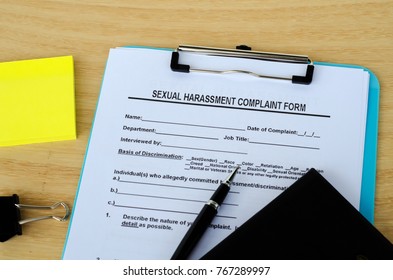 Sexual Harassment Complaint Form