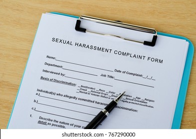 Sexual Harassment Complaint Form