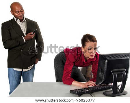 sexual harassment: using a hidden camera phone