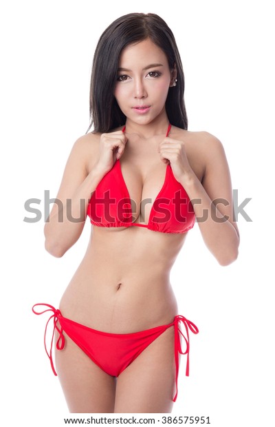 Sexy Asian In A Bikini