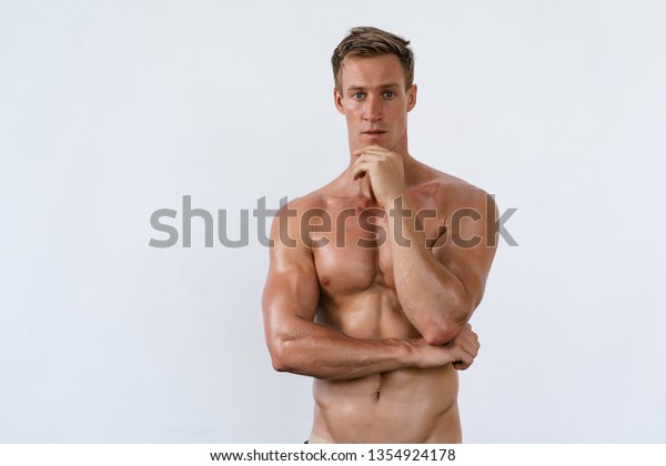 Male athletic nude naked male
