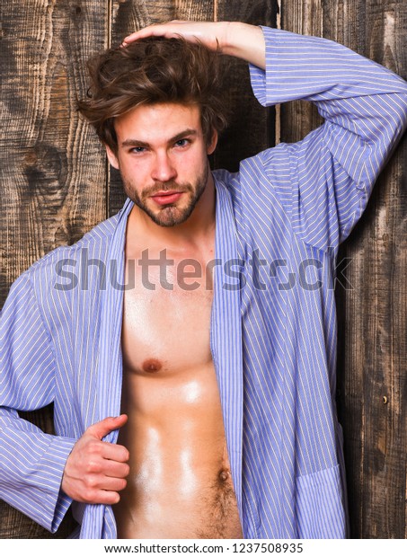 Sexy Attractive Macho Tousled Hair On People Beauty Fashion