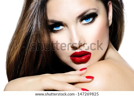 sexy eyes and lip 3 blonds fisting