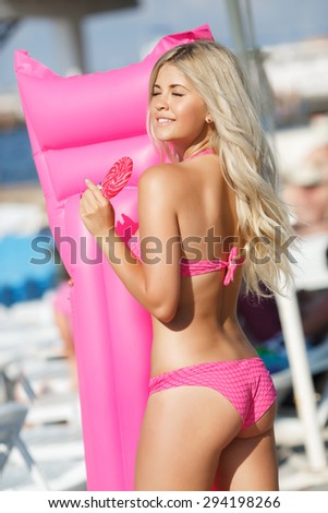 Sexy Bikini Woman At Beach Beautiful Girl In Swimsuit At Pool Sensual Blonde Female In Swimwear Relaxing At Beach Young Woman Portrait Summer Vacation Sexy Bikini Woman At Beach Beautiful Girl In Swimsuit At Pool Sensual Blonde Female In Swimwear Relaxing At Beach Young Woman Portrait Summer Vacation