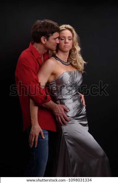 Sexy Couple Shares Embrace Together Foto Stock 1098031334 Shutterstock