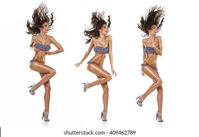 Sexy dancing woman