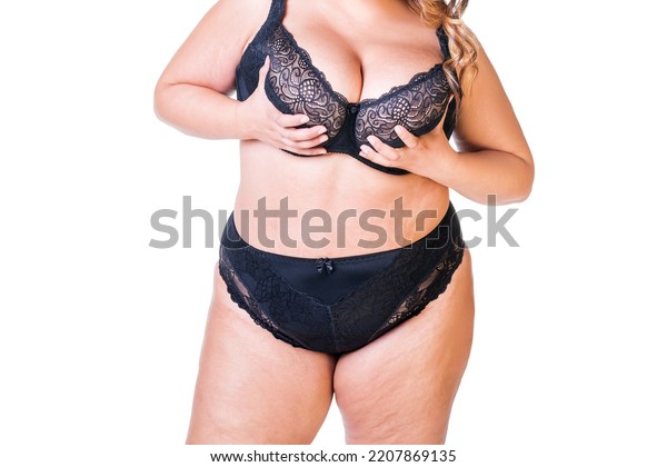 Sexy Fat Woman Black Lingerie OverweightẢnh Có Sẵn2207869135 Shutterstock