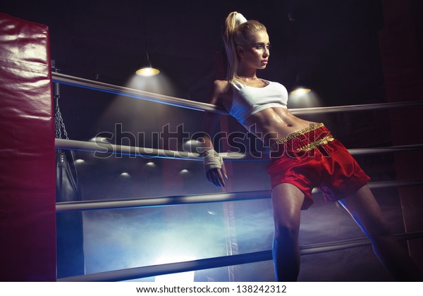 Sexy Female Boxer