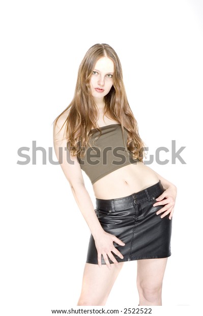 Girls In Leather Skirt Pics