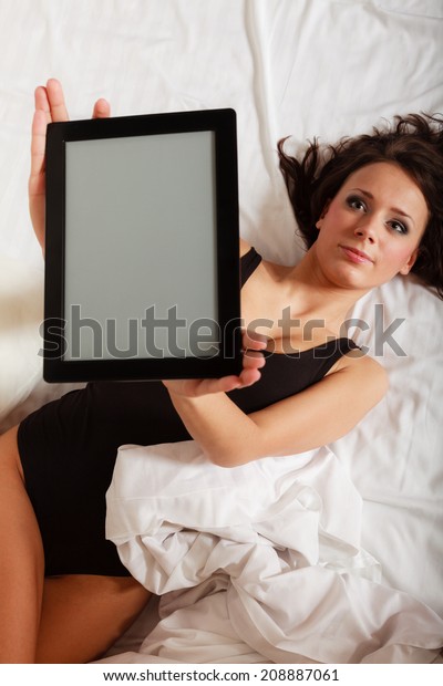 Sexy Lazy Girl Body Underwear Showing Stock Photo 208887061 Shutterstock