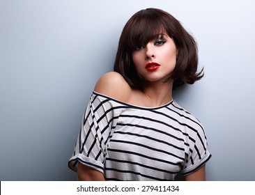 Bob Haircut Images Stock Photos Vectors Shutterstock