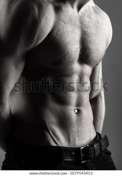 Strong sexy naked men