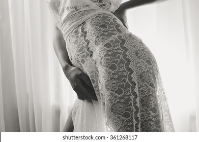 Women In See Through Dresses