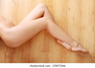 Sexy Nude Woman Body Legs On Stock Photo Shutterstock