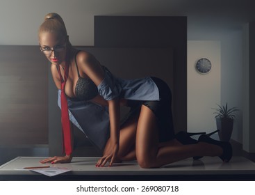 Hot office girl