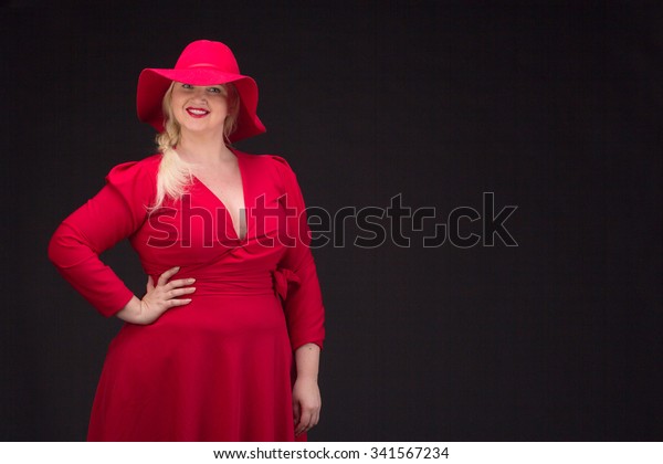 Sexy Plus Size Woman Stock Photo (Edit 341567234