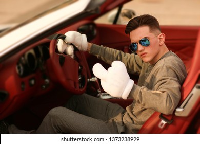 Sexy, Rich, Guy. Model. Man. Male. Bentley, Supercar, Car, Super Car. Attractive. Comfort. Lux, Luxury, Vehicle Driver. Auto, Automobile. Success, Successful. Happy Dream. Young.