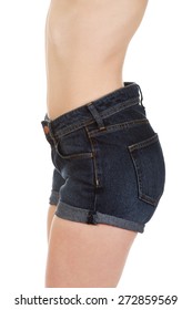 Sexy Woman Body Jeans Shorts Stock Photo Shutterstock