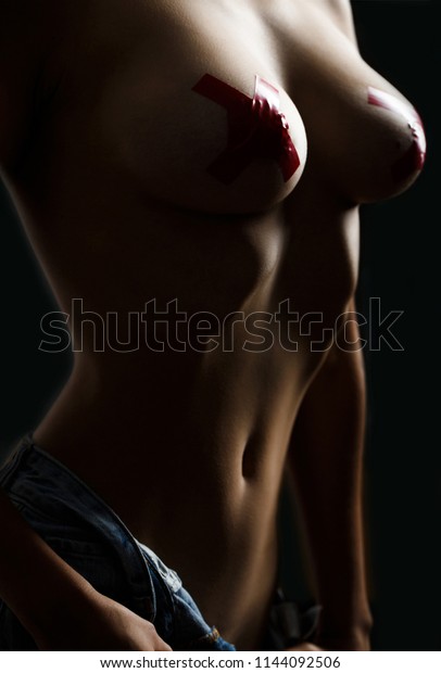 Sexy Naked Woman Boobs