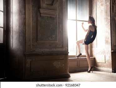 Sexy Woman Posing Stock Photo Shutterstock