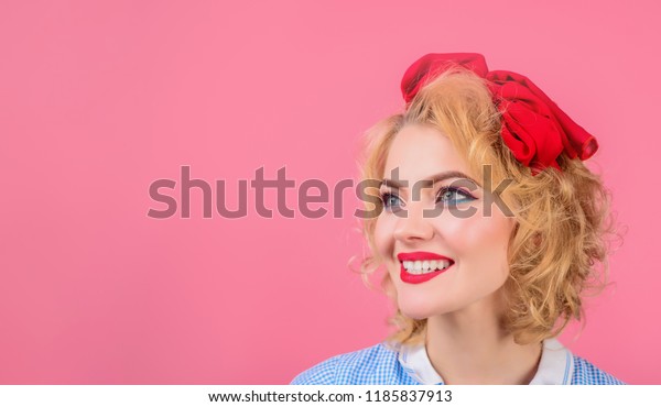 Sexy Woman Short Curly Hair Beautiful Stock Photo Edit Now