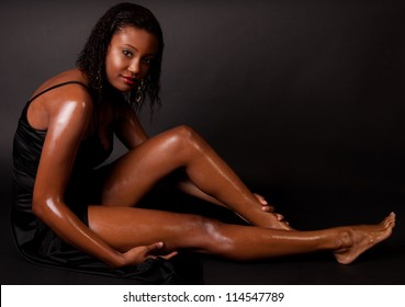 Oiled Up Legs