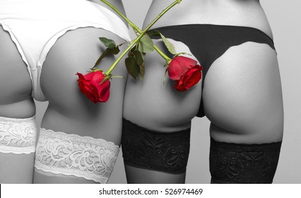 Image result for sexy booty black and white