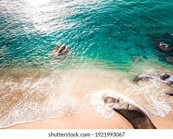 Seychelles Mahé Beach And Sea