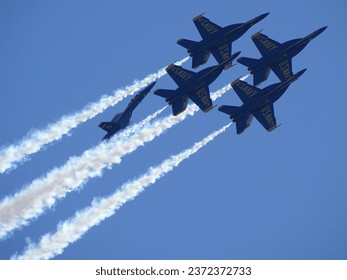 SF Fleet Week 2023 Blue Angels Airshow 