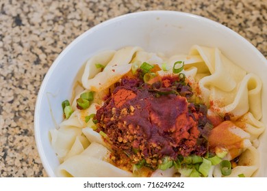 Shaanxi Style Youpo Noodle Is A Famous Chinese Special Style Noodle Ate At Los Angeles Shaanxi Style Youpo Noodle Is A Famous Chinese Special Style Noodle Ate At Los Angeles