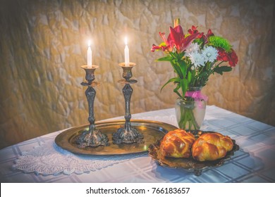 Shabbat Eve Table