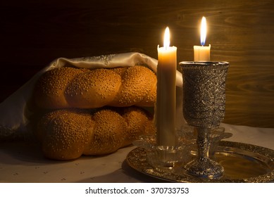 Shabbat Shalom - Traditionelles jüdisches Sabbat-Ritual