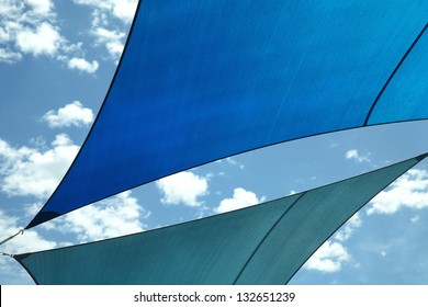 Shade Sail Color Blue