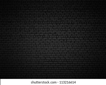 Shaded brick wall texture closeup background.