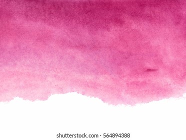shades of red and pink watercolor - Shutterstock ID 564894388