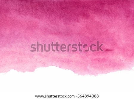 shades of red and pink watercolor
